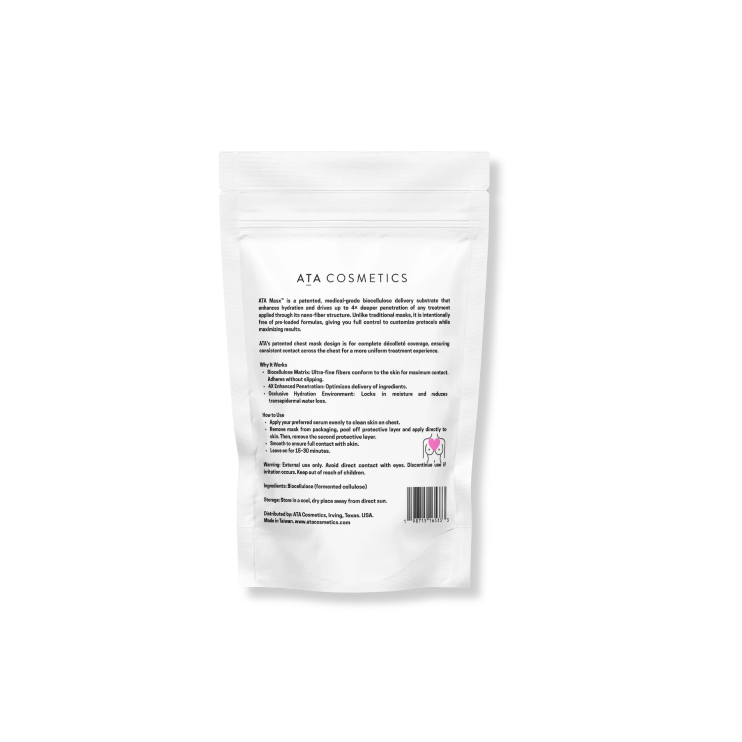 Biocellulose Chest (Serum-Free) (10 Masks In 1 Pack)
