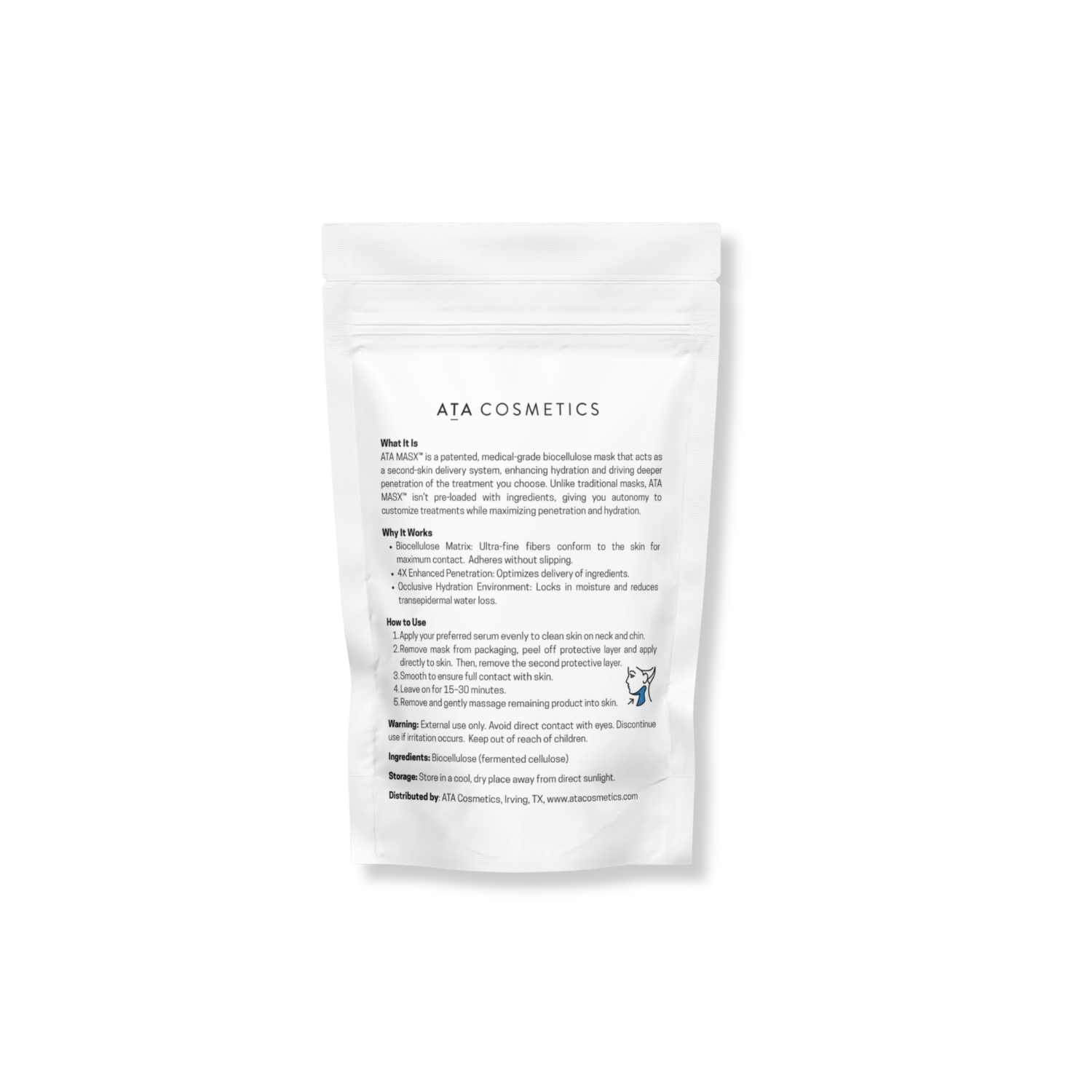 Biocellulose Neck + Chin (Serum-Free) (10 Masks In 1 Pack)