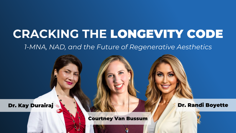 Cracking the Longevity Code: 1-MNA, NAD, and the Future of Regenerative Aesthetics