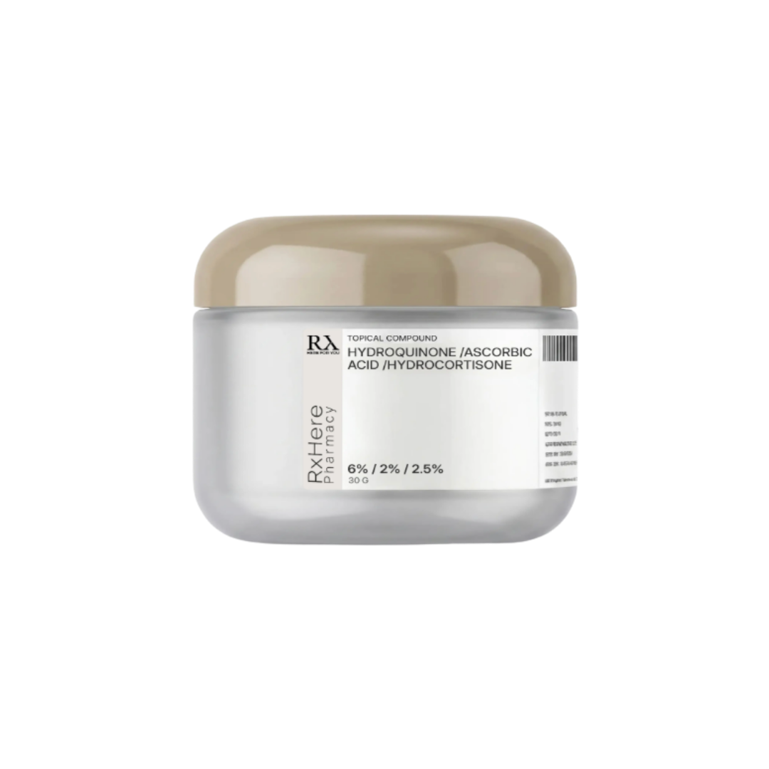 Hydroquinone/Ascorbic Acid/Hydrocortisone Cream Compounded 503A
