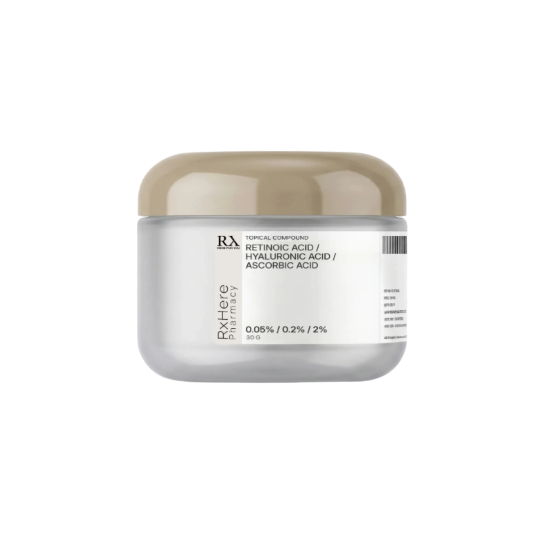 Retinoic Acid/Hyaluronic Acid/Ascorbic Acid Cream Compounded 503A