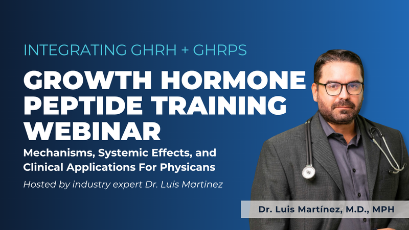 Discover The Power Of Integrating GHRH and GHRPs Into Your Patients' Lives