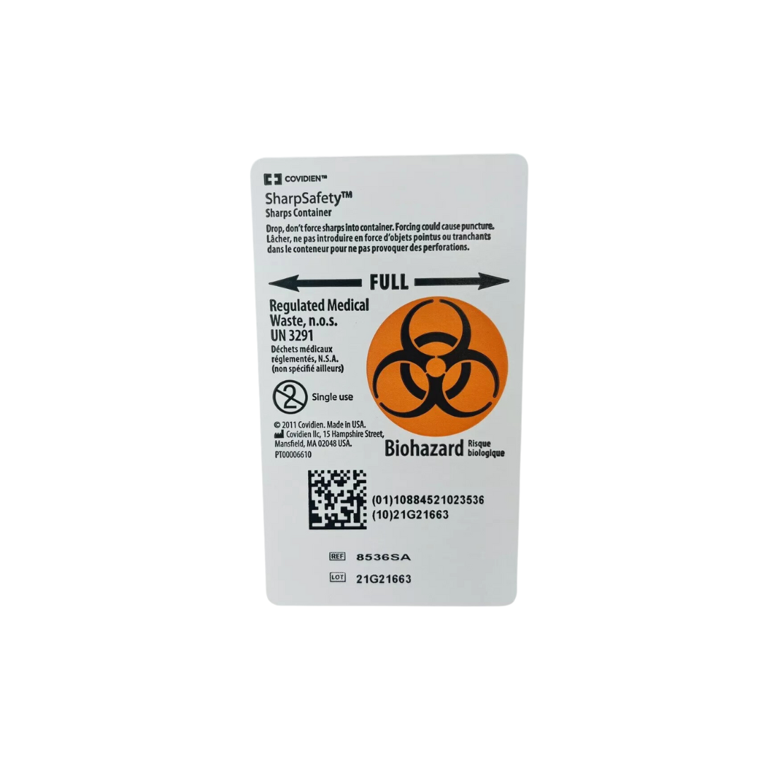 Sharps Rx Pro SharpSafety™ Safety In Room Sharps Container